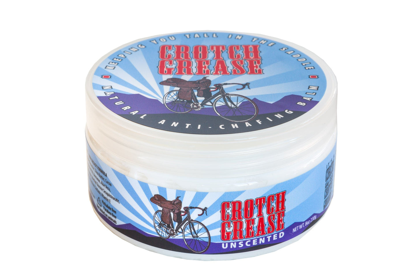CROTCH GREASE 8 oz. ~ UNSCENTED
