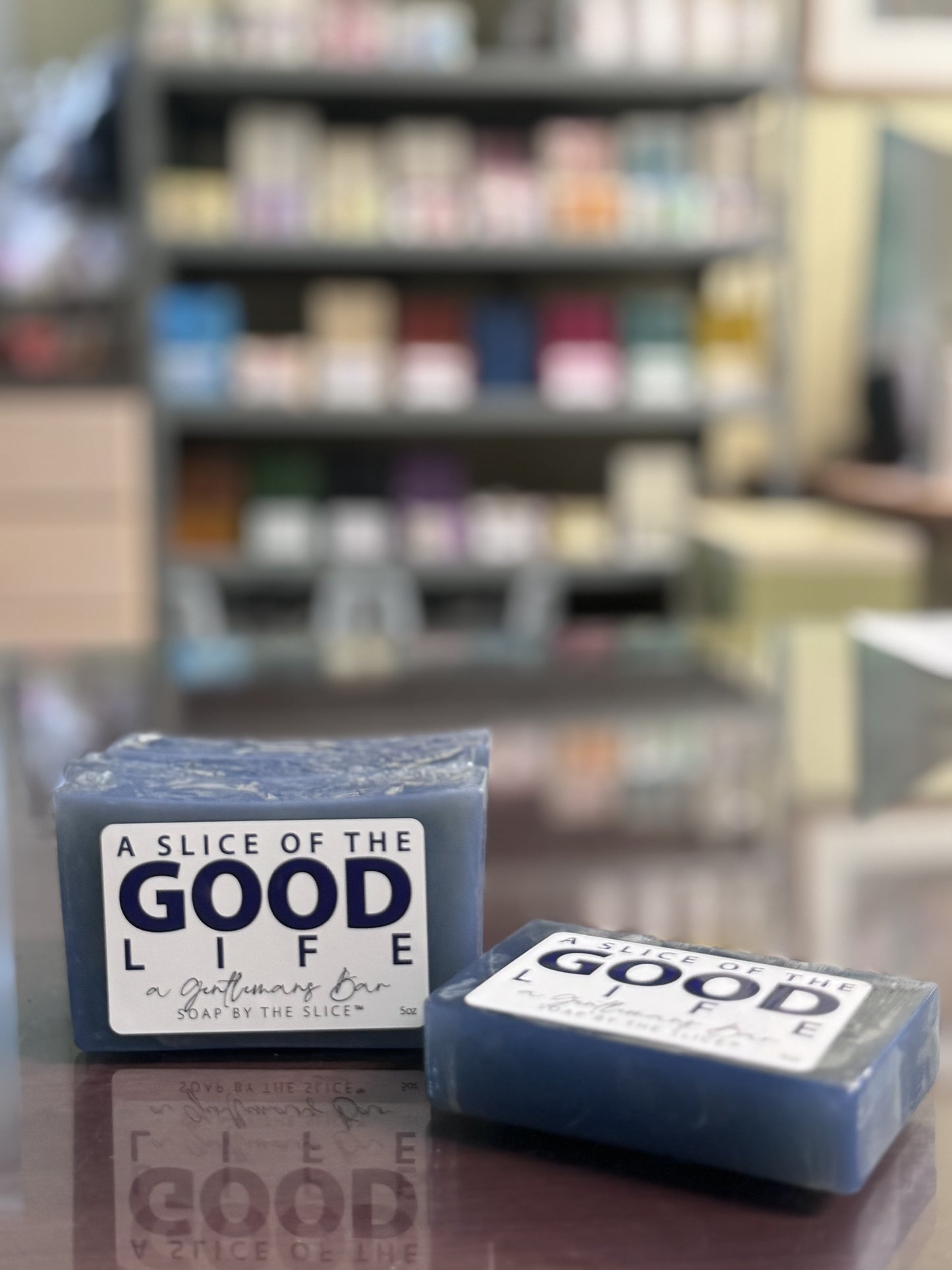A GENTLEMAN'S BAR SOAP SLICE 5 oz.