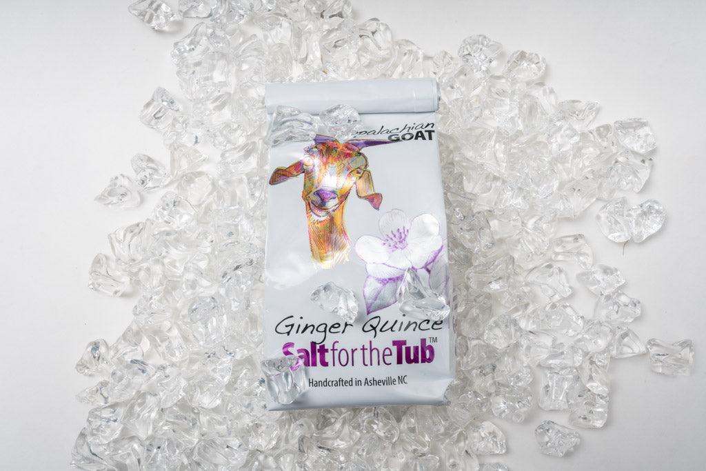 GINGER QUINCE GOATS MILK ARNICA BATH SALTS