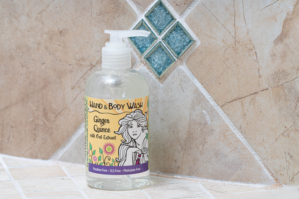 Ginger Quince Liquid Hand & Body Soap 8 oz.